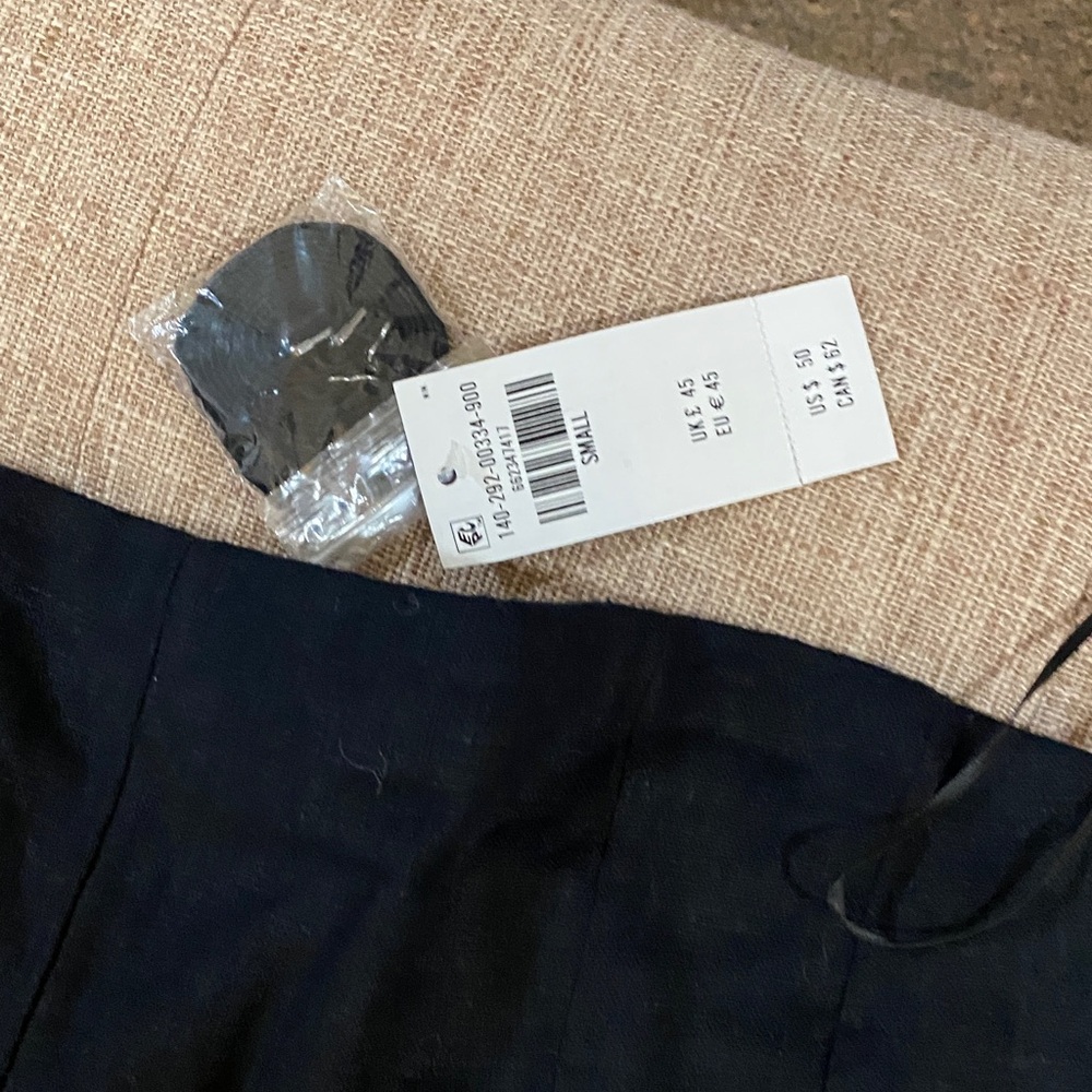 Abercrombie & Fitch Black linen Skirt Set - Picture 4 of 4